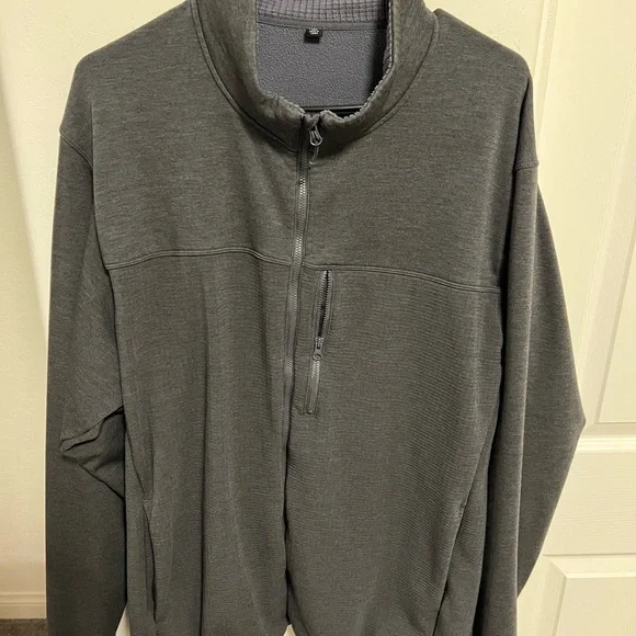 Uniqlo Sweaters Uniqlo Full Zip Sweater Gray Poshmark
